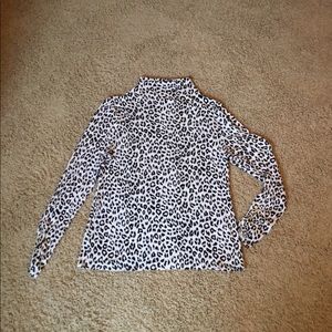 Snow Leopard Print Top
